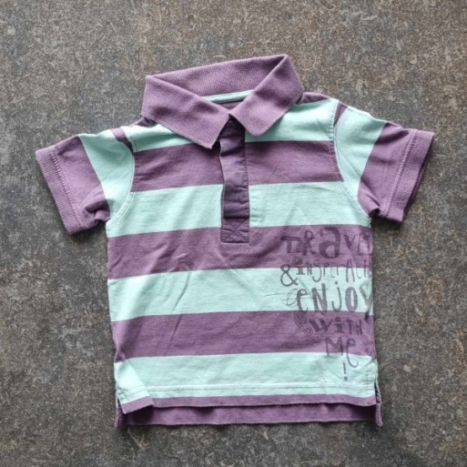 Outlet Suisse – Solderie & Neuf - Polo turquoise violet Orchestra