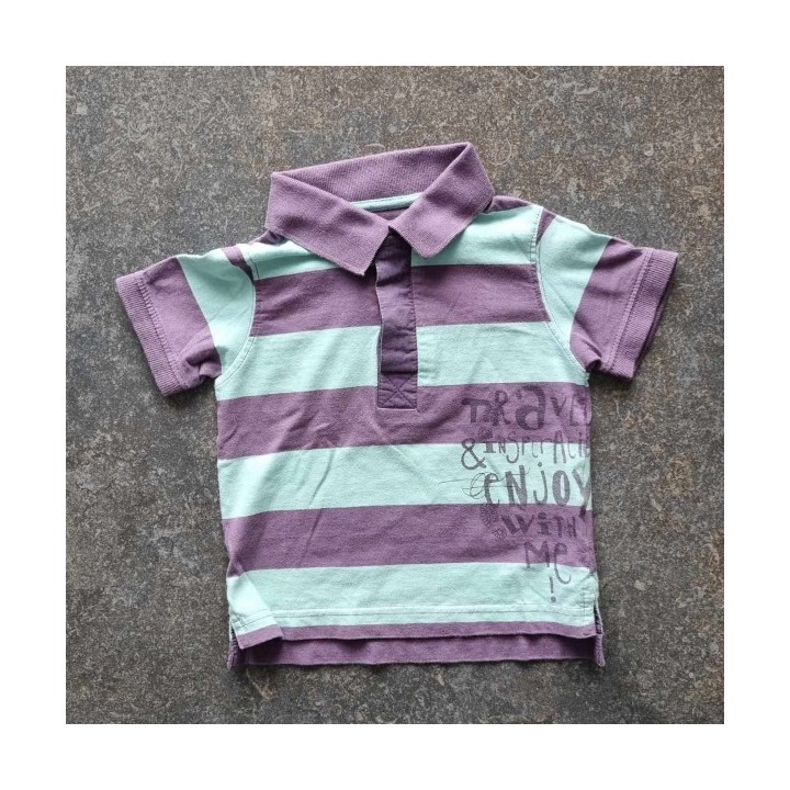 Outlet Suisse – Solderie & Neuf - Polo turquoise violet Orchestra