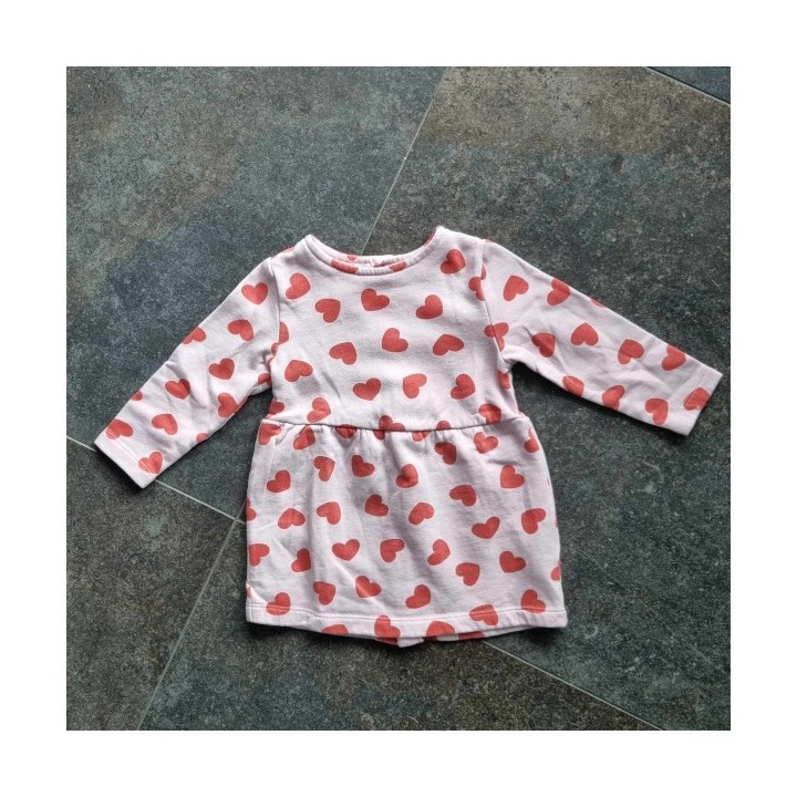 Outlet Suisse – Solderie & Neuf - Robe rose à coeurs Lupilu