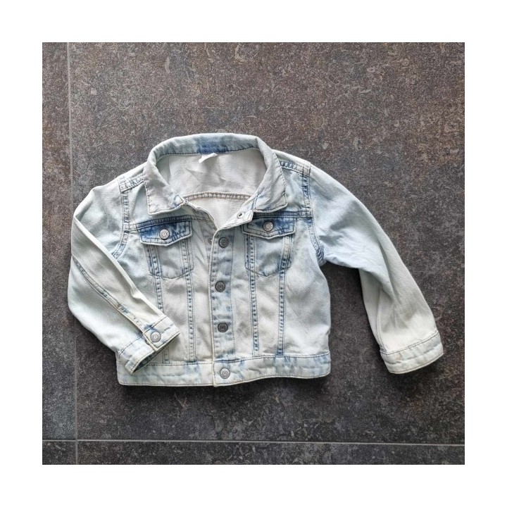 Outlet Suisse – Solderie & Neuf - Veste en jeans bleu clair H&M