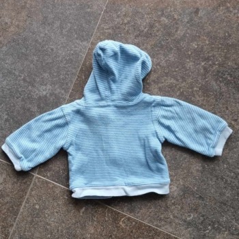 Outlet Suisse – Solderie & Neuf - Sweat à capuche bleu Milou