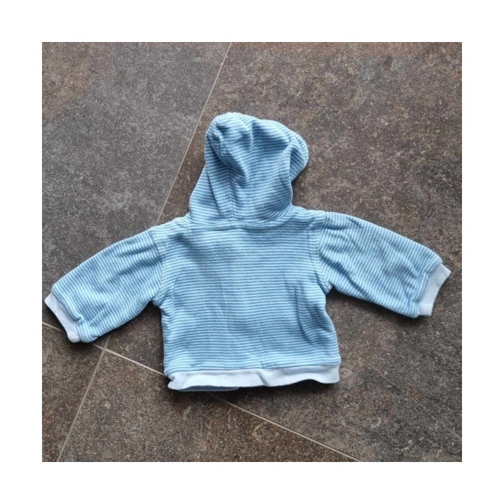 Outlet Suisse – Solderie & Neuf - Sweat à capuche bleu Milou