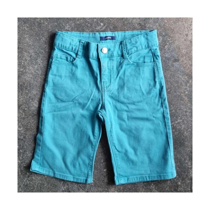 Outlet Suisse – Solderie & Neuf - Shorts turquoise Okaïdi