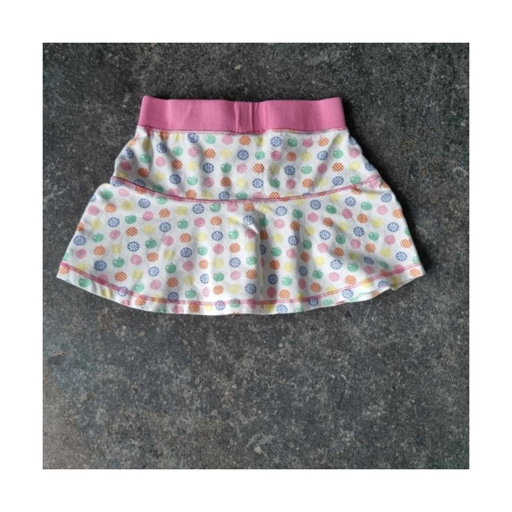Outlet Suisse – Solderie & Neuf - Jupe blanche imprimés Baby Club