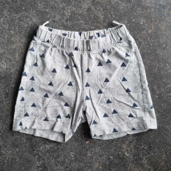 Outlet Suisse – Solderie & Neuf - Short gris triangles Baby Club