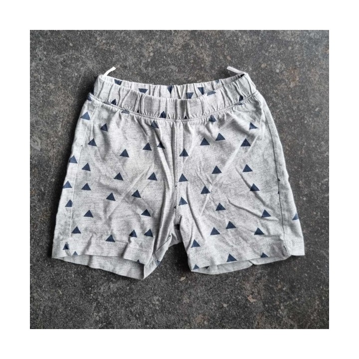 Outlet Suisse – Solderie & Neuf - Short gris triangles Baby Club
