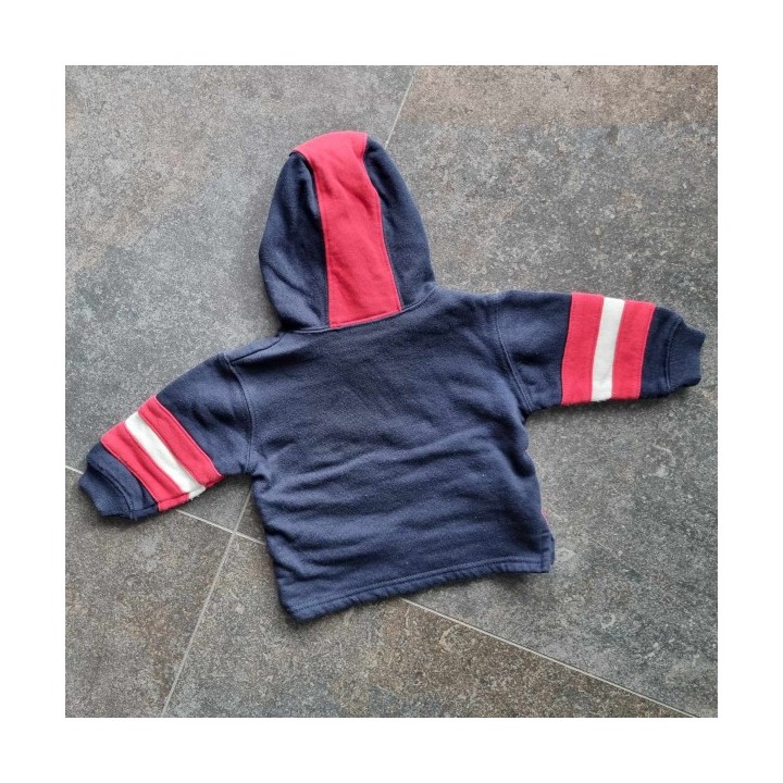Outlet Suisse – Solderie & Neuf - Sweat bleu à capuche Campus