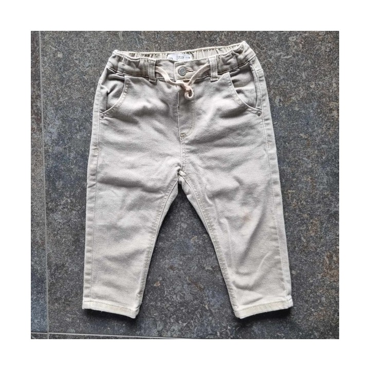 Outlet Suisse – Solderie & Neuf - Pantalons jeans bruns Zara