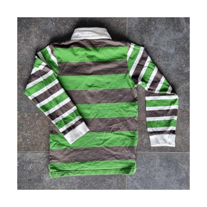 Outlet Suisse – Solderie & Neuf - Polo vert brun rayé Best Way