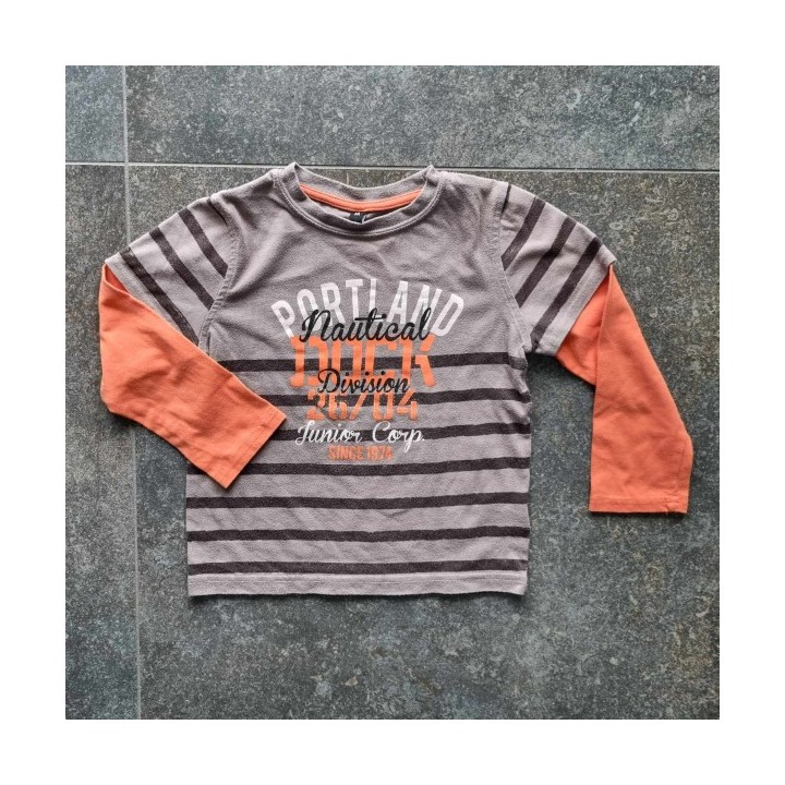 Outlet Suisse – Solderie & Neuf - T-shirt brun orange Portland