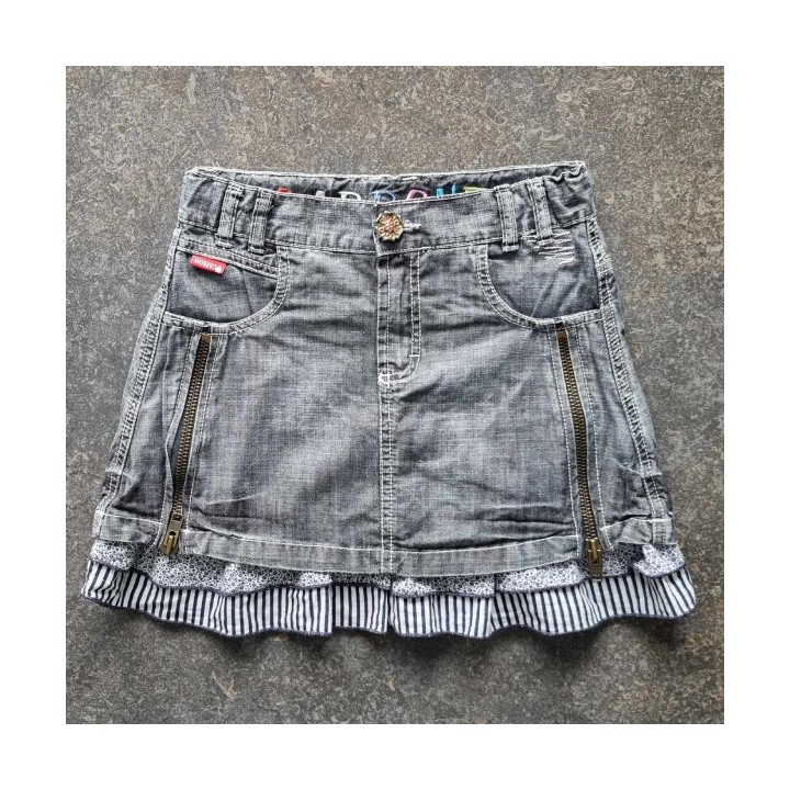 Outlet Suisse – Solderie & Neuf - Jupe jeans gris Carbone