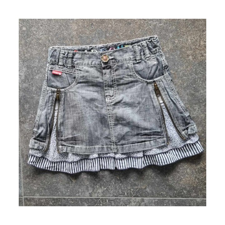 Outlet Suisse – Solderie & Neuf - Jupe jeans gris Carbone
