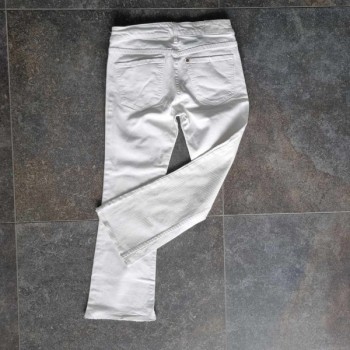 Outlet Suisse – Solderie & Neuf - Jeans blanc patte d'eph Denim