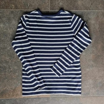 Outlet Suisse – Solderie & Neuf - Pull fin rayé bleu blanc H&M