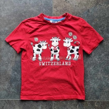 Outlet Suisse – Solderie & Neuf - T-shirt rouge Switzerland