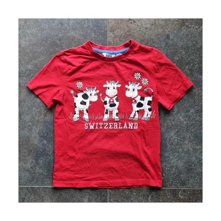 Outlet Suisse – Solderie & Neuf - T-shirt rouge Switzerland