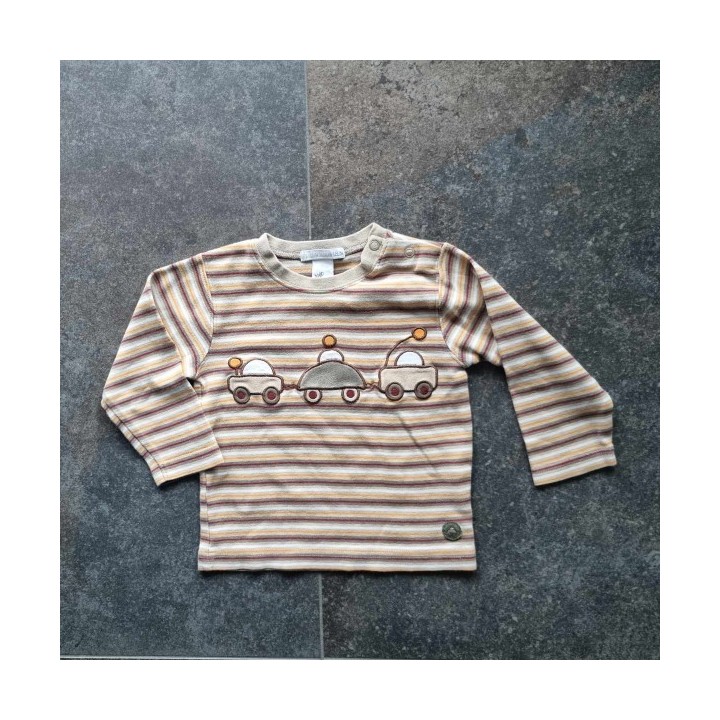Outlet Suisse – Solderie & Neuf - Pull manches longues vert rayé H&M