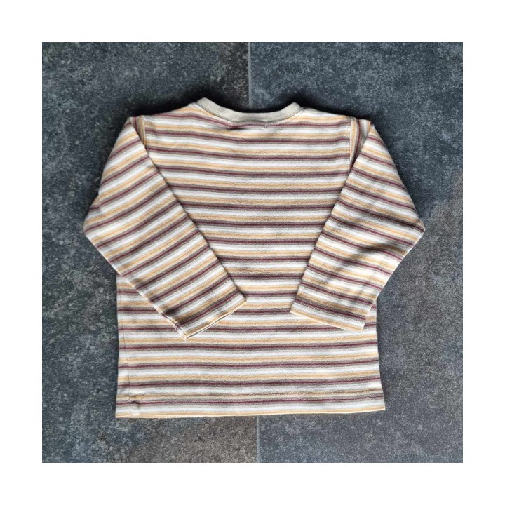 Outlet Suisse – Solderie & Neuf - Pull manches longues vert rayé H&M