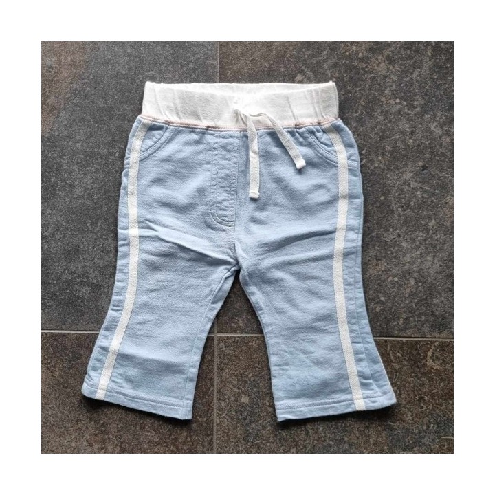 Outlet Suisse – Solderie & Neuf - Pantalon style sport bleu Smile