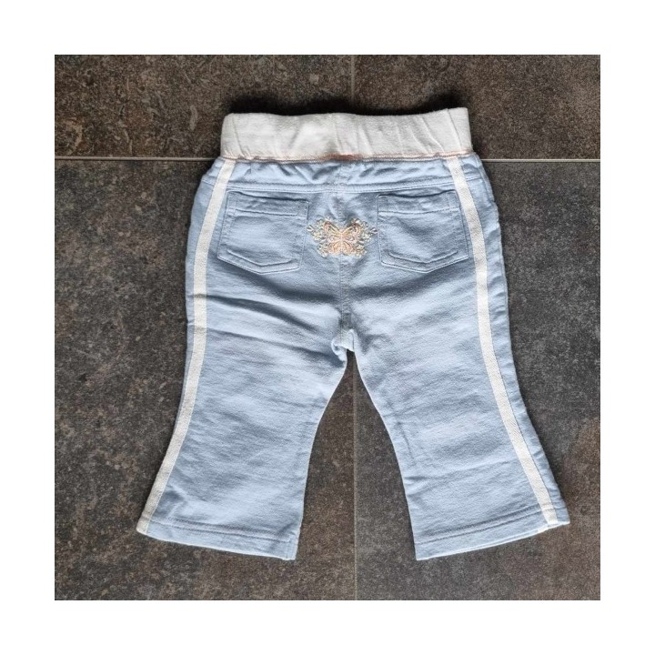 Outlet Suisse – Solderie & Neuf - Pantalon style sport bleu Smile