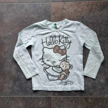 Outlet Suisse – Solderie & Neuf - T-shirt vert Hello Kitty