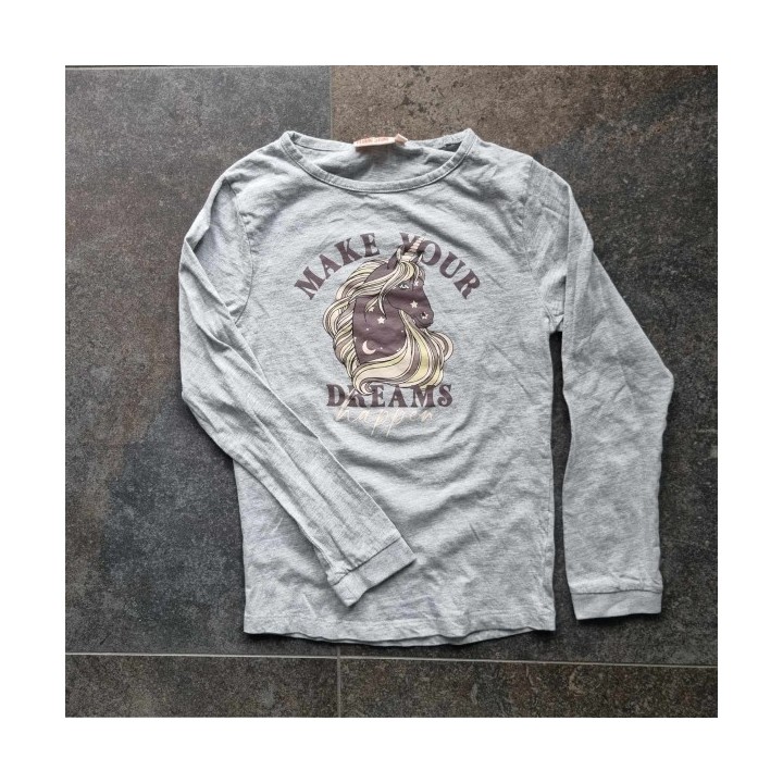Outlet Suisse – Solderie & Neuf - T-shirt gris Licorne Pebble Stone