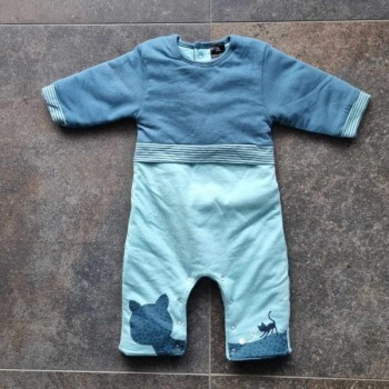 Outlet Suisse – Solderie & Neuf - Pyjama turquoise Naturaline