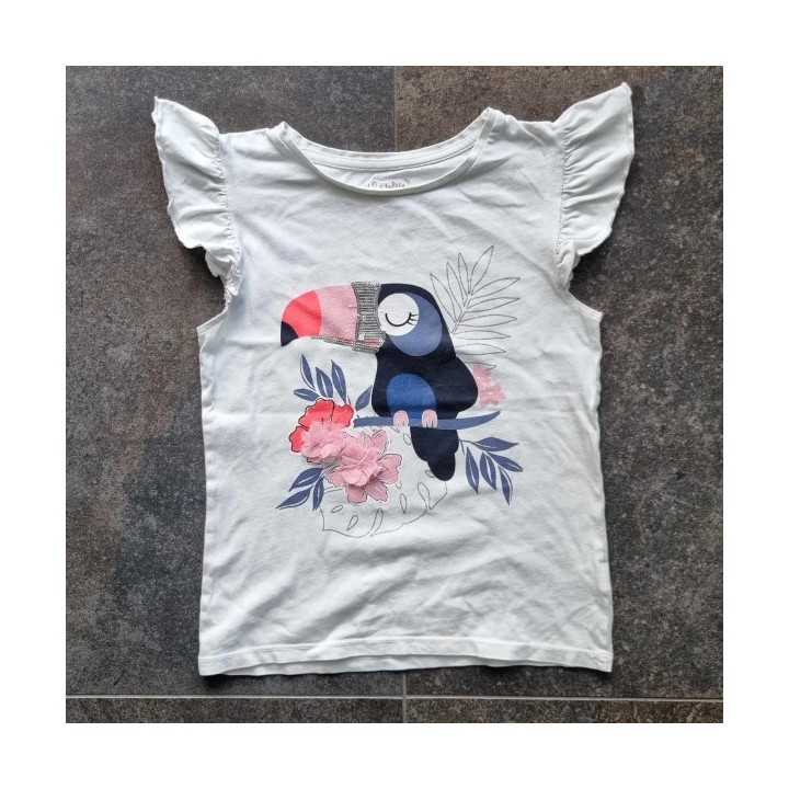 Outlet Suisse – Solderie & Neuf - T-shirt blanc Happy Girls