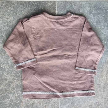 Outlet Suisse – Solderie & Neuf - T-shirt brun Fort comme papa Kimbalo
