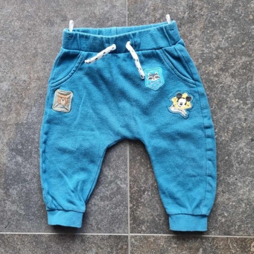 Outlet Suisse – Solderie & Neuf - Pantalon turquoise MIckey Disney