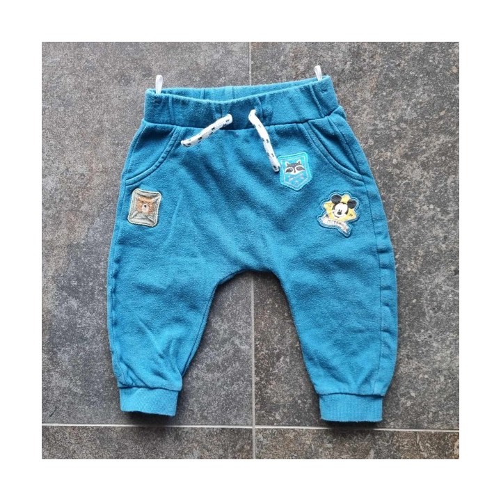 Outlet Suisse – Solderie & Neuf - Pantalon turquoise MIckey Disney