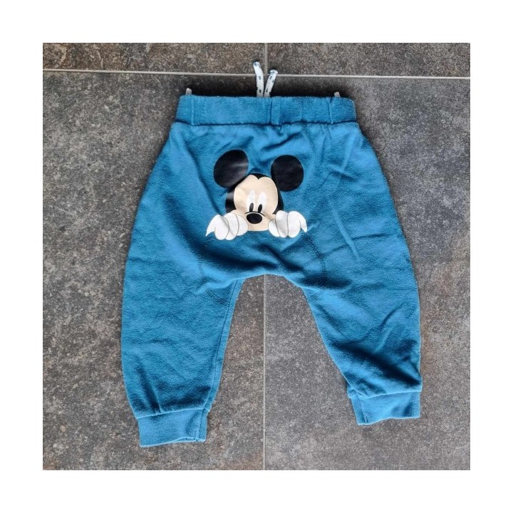 Outlet Suisse – Solderie & Neuf - Pantalon turquoise MIckey Disney