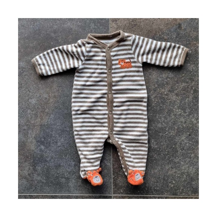 Outlet Suisse – Solderie & Neuf - Pyjama brun rayé Carter's