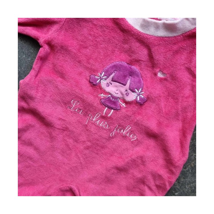 Outlet Suisse – Solderie & Neuf - Pyjama rose La plus jolie Tom et Kid
