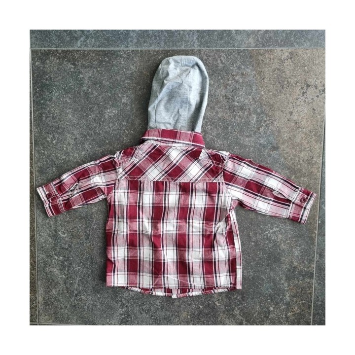 Outlet Suisse – Solderie & Neuf - Chemise à carreaux et capuche