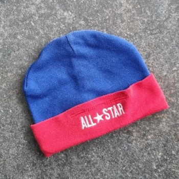 Outlet Suisse – Solderie & Neuf - Bonnet All Star Bleu et rouge