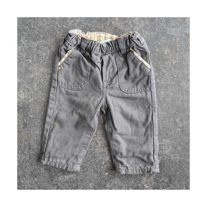 Outlet Suisse – Solderie & Neuf - Pantalon gris Obaïbi