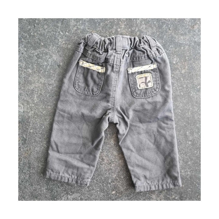 Outlet Suisse – Solderie & Neuf - Pantalon gris Obaïbi