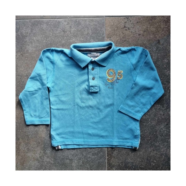 Outlet Suisse – Solderie & Neuf -  Polo turquoise Orchestra