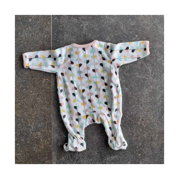 Outlet Suisse – Solderie & Neuf - Pyjama Premaman blanc à coeurs
