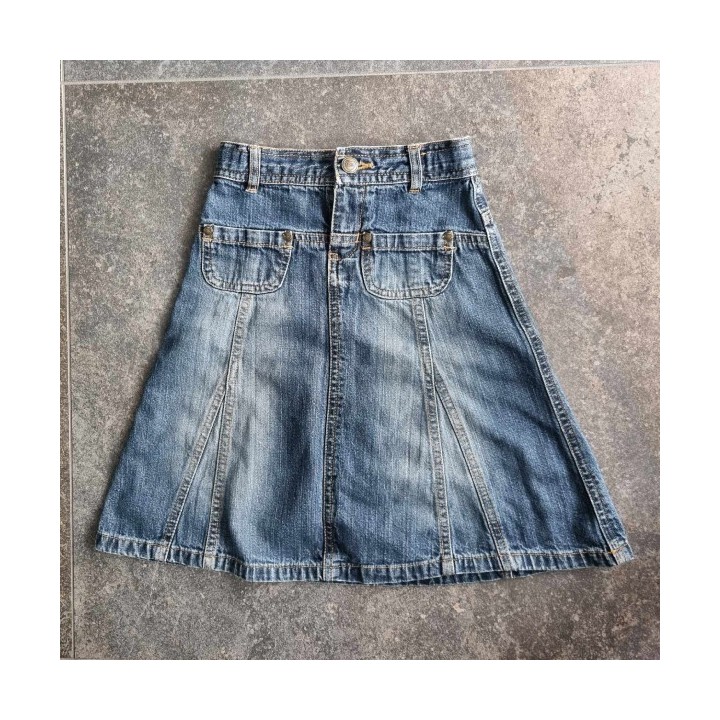 Outlet Suisse – Solderie & Neuf -  Jupe jeans bleue Girl2Girl
