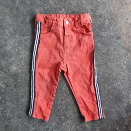 Outlet Suisse – Solderie & Neuf -  Pantalon jeans orange Orchestra