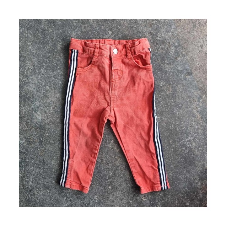 Outlet Suisse – Solderie & Neuf -  Pantalon jeans orange Orchestra