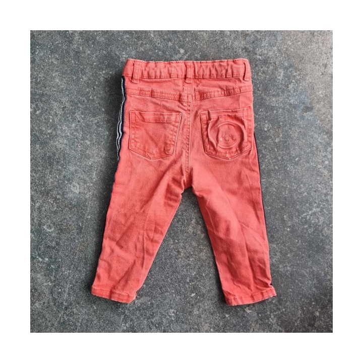 Outlet Suisse – Solderie & Neuf -  Pantalon jeans orange Orchestra