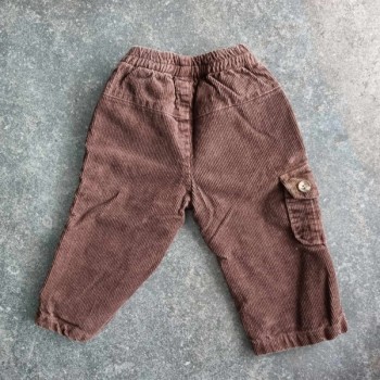 Outlet Suisse – Solderie & Neuf -  Pantalon velours côtelé brun