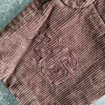 Outlet Suisse – Solderie & Neuf -  Pantalon velours côtelé brun