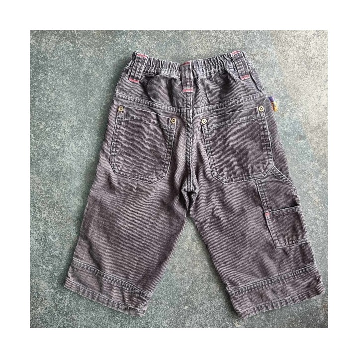Outlet Suisse – Solderie & Neuf -  Pantalon velours côtelé brun Outfit