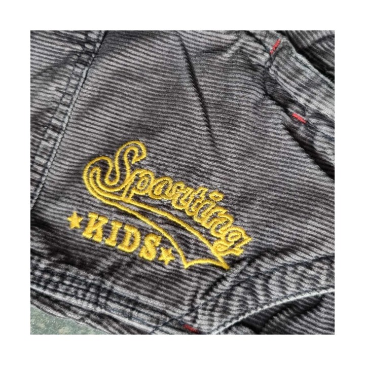Outlet Suisse – Solderie & Neuf -  Pantalon velours côtelé brun Outfit
