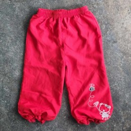 Outlet Suisse – Solderie & Neuf -  Pantalon bouffant en tissus rouge