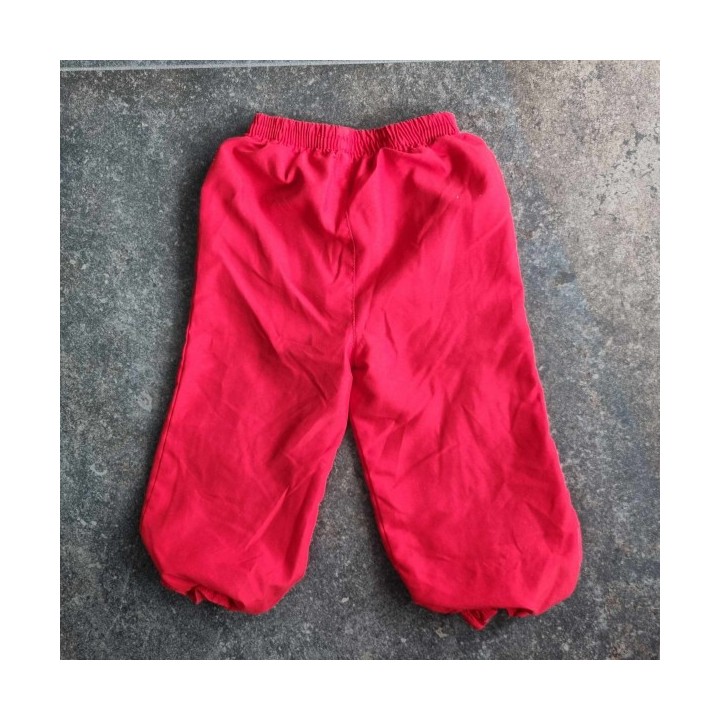 Outlet Suisse – Solderie & Neuf -  Pantalon bouffant en tissus rouge